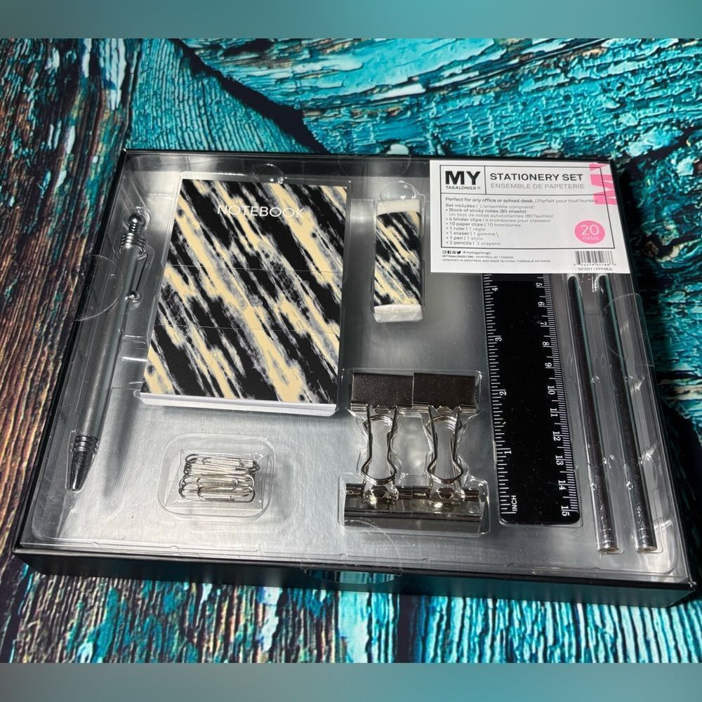 20 pc NEW My Tagslongs Stationery Set